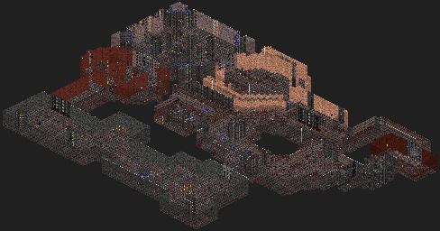 Thumbnail for a map of Comm-bat 46: Hey! More Barrels! for the PC game Rise Of The Triad.