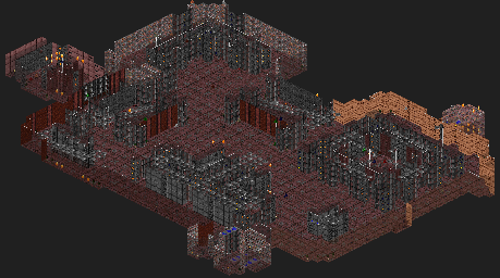 Thumbnail for a map of Comm-bat 53: Oh Yeah! for the PC game Rise Of The Triad.