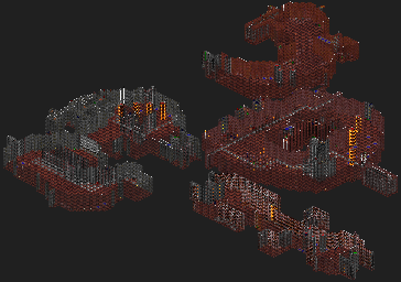 Thumbnail for a map of Download Reject Pack - 05: Aztec Paramecium for the PC game Rise Of The Triad.