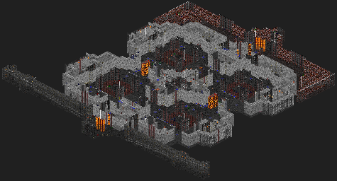 Thumbnail for a map of Download Reject Pack - 10: Pillar Killers for the PC game Rise Of The Triad.