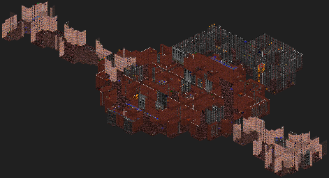 Thumbnail for a map of Download Reject Pack - 14: Balconexus for the PC game Rise Of The Triad.