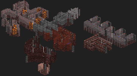 Thumbnail for a map of Download Reject Pack - 16: Five Windows for the PC game Rise Of The Triad.
