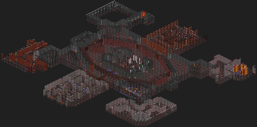 Thumbnail for a map of Download Reject Pack - 17: Storm's Eye for the PC game Rise Of The Triad.