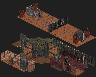 Thumbnail for a map of Extreme Rise Of The Triad E1A1: A Tomb With A View for the PC game Rise Of The Triad.