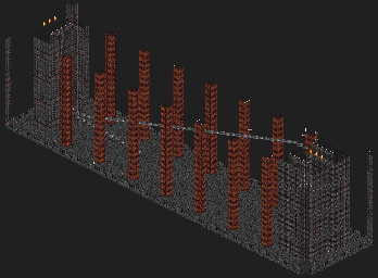 Thumbnail for a map of Extreme Rise Of The Triad E2A1: High Road, Low Road for the PC game Rise Of The Triad.