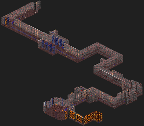 Thumbnail for a map of Extreme Rise Of The Triad E4A9: On Its Tail for the PC game Rise Of The Triad.