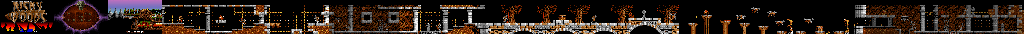 Thumbnail for a map of Part 2: El Bosque for the PC game Risky Woods.