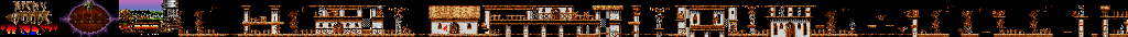 Thumbnail for a map of Part 7: El Pueblo for the PC game Risky Woods.