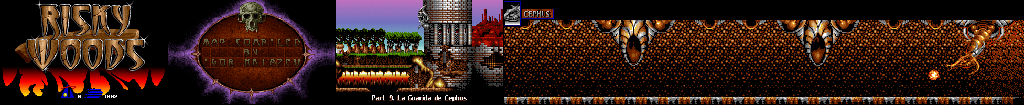 Thumbnail for a map of Part 9: La Guarida de Cephus for the PC game Risky Woods.