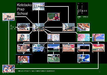 Thumbnail for a map of School for the PC game Seasons Of Sakura.