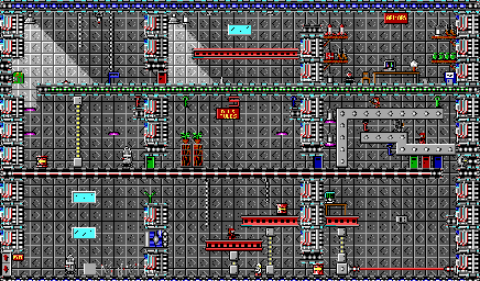 Thumbnail for a map of Mission One: "The Hunt For Red Rock Rover" Area 03 for the PC game Secret Agent.