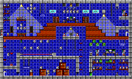 Thumbnail for a map of Mission Three: "Dr. No Body" Area 04 for the PC game Secret Agent.