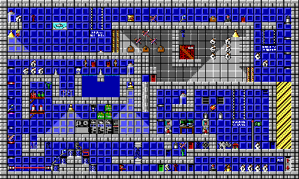 Thumbnail for a map of Mission Three: "Dr. No Body" Area 07 for the PC game Secret Agent.