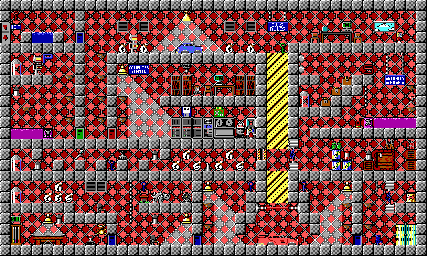 Thumbnail for a map of Mission Three: "Dr. No Body" Area 08 for the PC game Secret Agent.