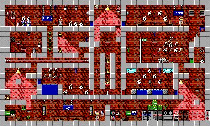 Thumbnail for a map of Mission Three: "Dr. No Body" Area 09 for the PC game Secret Agent.