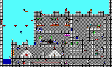 Thumbnail for a map of Mission Two: "Kill Again Island" Area 02 for the PC game Secret Agent.