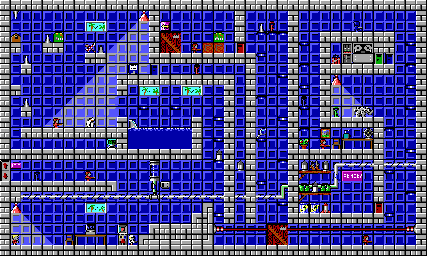Thumbnail for a map of Mission Two: "Kill Again Island" Area 03 for the PC game Secret Agent.