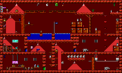 Thumbnail for a map of Mission Two: "Kill Again Island" Area 12 for the PC game Secret Agent.