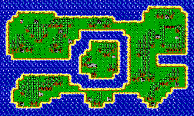 Thumbnail for a map of Mission Two: "Kill Again Island" Island for the PC game Secret Agent.