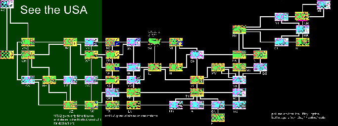 Thumbnail for a map of Play Capitols for the PC game See The USA.