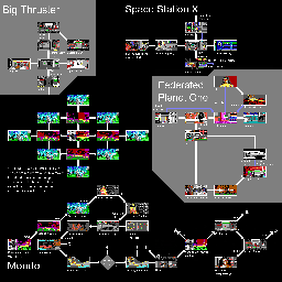 Thumbnail for a map of Map for the PC game Sex Vixens From Space.