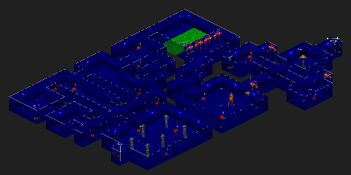 Thumbnail for a map of Level 06: RuinBTem for the PC game ShadowCaster.