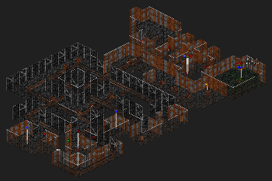 Thumbnail for a map of Level 14: UnderMine for the PC game ShadowCaster.