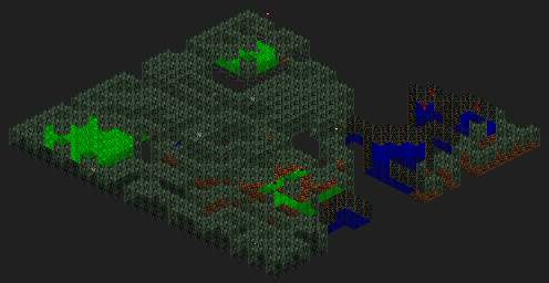 Thumbnail for a map of Level 16: WaterAci for the PC game ShadowCaster.