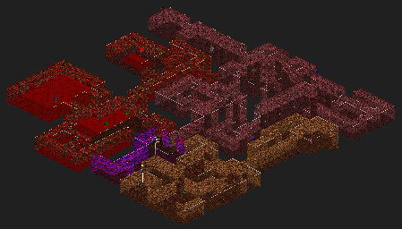 Thumbnail for a map of Level 22: VesteTst for the PC game ShadowCaster.