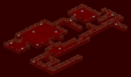 Thumbnail for a map of Level 23: VesteBld for the PC game ShadowCaster.