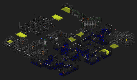 Thumbnail for a map of Level 24: Vest2Tst for the PC game ShadowCaster.