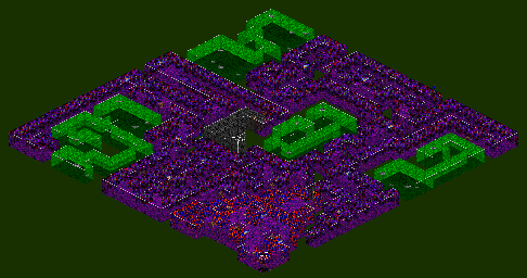 Thumbnail for a map of Level 25: VesteMaz for the PC game ShadowCaster.