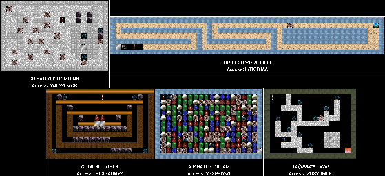 Thumbnail for a map of Levels 46-50 for the PC game Six Feet Under.