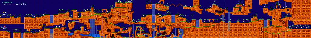Thumbnail for a map of Green Hill Zone Act 1 for the PC game Sonic Mania.