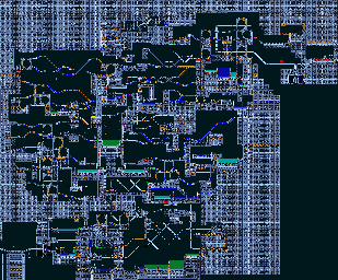 Thumbnail for a map of Encore Mode Chemical Plant Zone - Act 2 for the PC game Sonic Mania Plus.