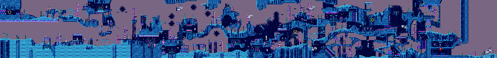Thumbnail for a map of Encore Mode Mirage Saloon Zone - Act 2 for the PC game Sonic Mania Plus.