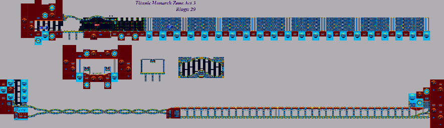 Thumbnail for a map of Titanic Monarch Zone Act 3 for the PC game Sonic Mania.