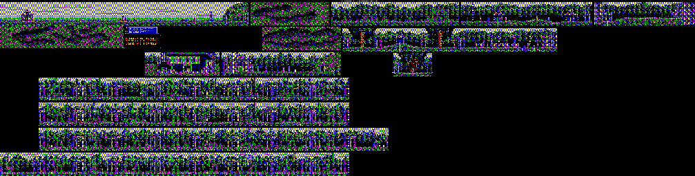Thumbnail for a map of Scenario 2 2-1: Master Of The Dark Marsh for the PC game Sorcerian.