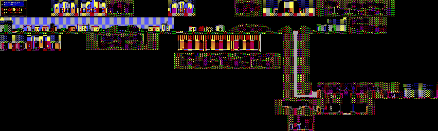 Thumbnail for a map of Scenario 2 2-2: The Dragon King for the PC game Sorcerian.