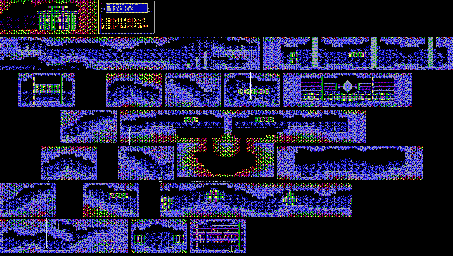 Thumbnail for a map of Scenario 3 3-2: The Caverns Of Ice for the PC game Sorcerian.