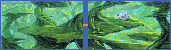 Thumbnail for a map of Thrakus for the PC game Space Quest V: The Next Mutation.