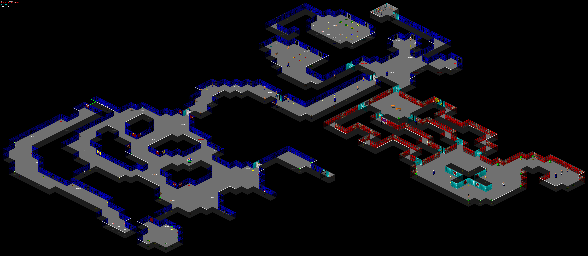 Thumbnail for a map of Floor 10 for the PC game Spear Of Destiny.
