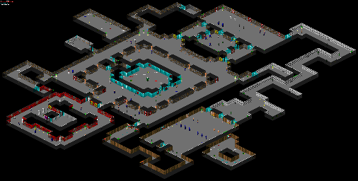 Thumbnail for a map of Floor 16 for the PC game Spear Of Destiny.