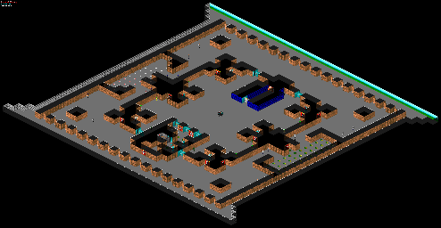 Thumbnail for a map of Floor 18A for the PC game Spear Of Destiny.