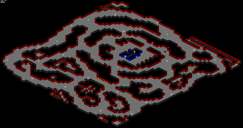 Thumbnail for a map of Floor 18B for the PC game Spear Of Destiny.