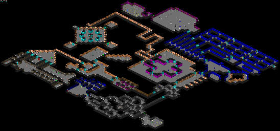 Thumbnail for a map of Secret 1 for the PC game Spear Of Destiny.
