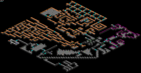 Thumbnail for a map of Secret 2 for the PC game Spear Of Destiny.
