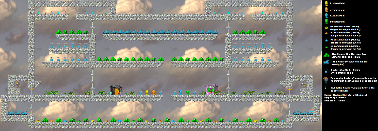 Thumbnail for a map of Multiplayer Mission 7 for the PC game Speedy Eggbert.