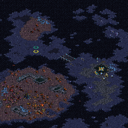 Thumbnail for a map of Brood War - Episode IV: Protoss Mission 03: Legacy Of The Xel'Naga for the PC game StarCraft.