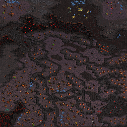 Thumbnail for a map of Brood War - Episode IV: Protoss Mission 06: The Return To Char for the PC game StarCraft.